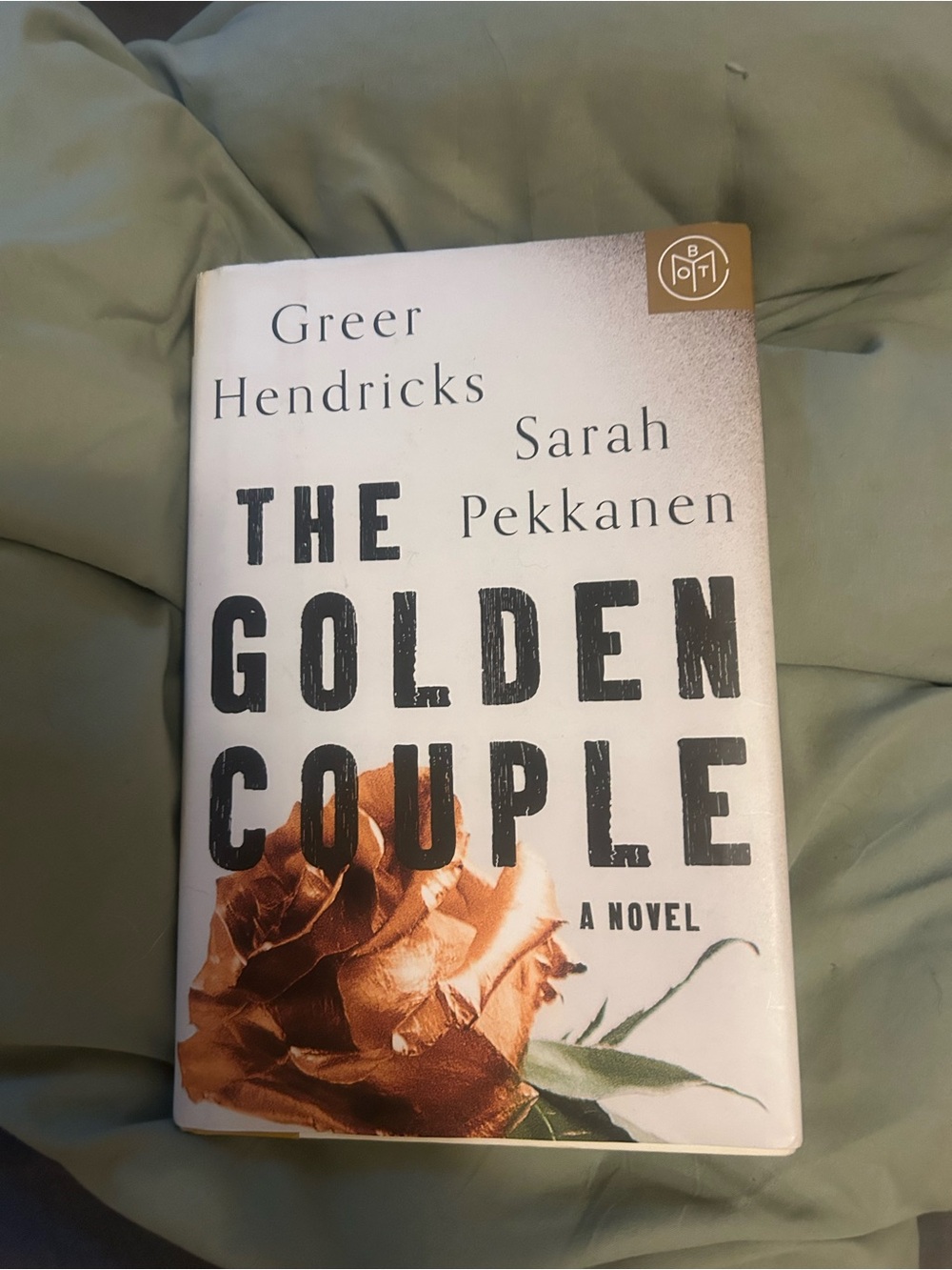 The golden couple hardcover book